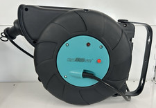 Kabeltrommel Verlängerungskabel 15 meter Automatik Kabelaufroller Wandhalt