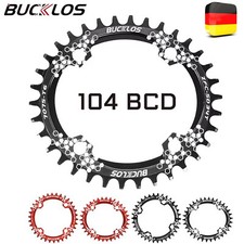 Fahrrad Kettenblatt  30-42T Zähne MTB Kettenblatt 104mm Rund/Oval Schmal Breit