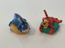 Disney Winnie Pooh Bullyland 2 x Figur: Esel I-Aah  Tigger Badewannenspielzeug