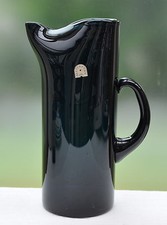 Alsterfors Schweden - große petrolfarbene Glaskanne