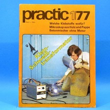 DDR practic 1 1977 Spielplätze Klebstoffe Gartenmöbel Folienzelt Mikroskop S