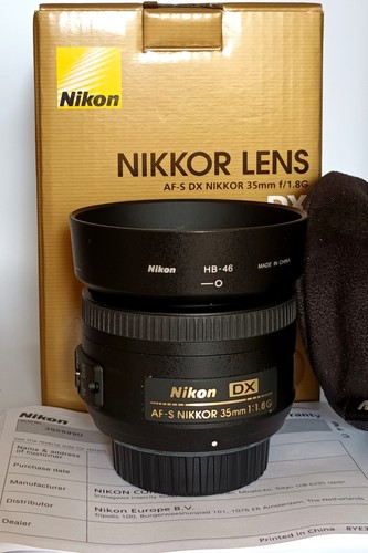 Nikon nikkor 35mm - af-s, dx