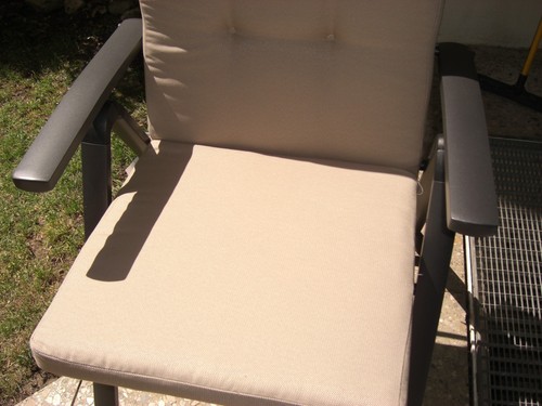 Neue sesselauflagen beige - 2, in