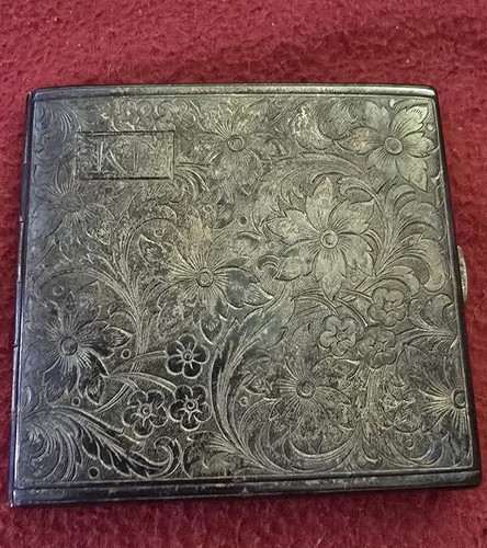 Zigaretten etui alpacca siehe - zigaretten,
