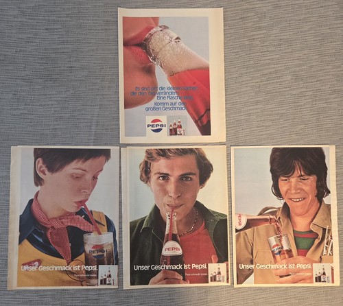 Pepsi cola werbebilder 70er - pepsi,