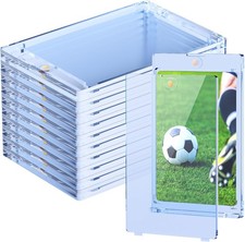 Tolesum 10x Upgrade Magnetische Kartenhalter, 35PT Sammelkarten Hüllen UV-Schutz