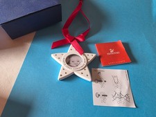 Swarovski Figur  Babys erstes Weihnachten 2014  Bilderrahmen  Stern