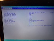 Notebook Medion Akoya MD 98330  E6214 i3 4 GB RAM funktioniert