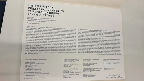 Pinselzeichnungen 12 - ´85, –