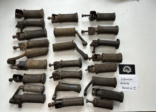 Vorkrieg motorrad fußrasten - vorkrieg,