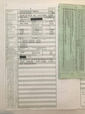 Mercedes Benz MB 280S/8 W108 2748ccm 140PS Fahrzeugbrief Fahrzeug Brief  Papiere