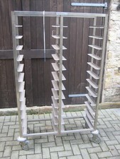 Edelstahl Tablettwagen Abräumwagen Geschirrwagen Tablett Wagen Nr.16