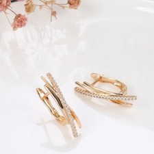 Elegante Ohrringe Creole 585