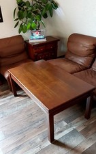 Wohnzimmertisch Beistelltisch 140cm x 70cm Massivholz Retro Vintage *Abholung*