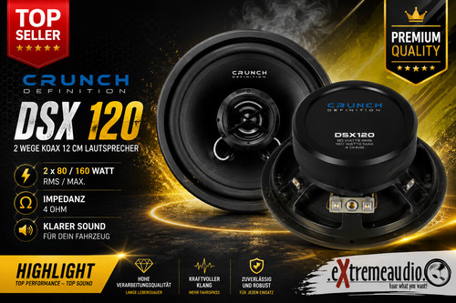 Crunch dsx 120 wege koax - 120, 2