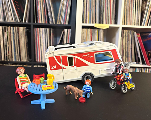Playmobil wohnwagen mit - playmobil,