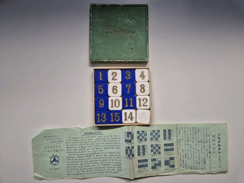 Vintage diablotin puzzle - vintage,