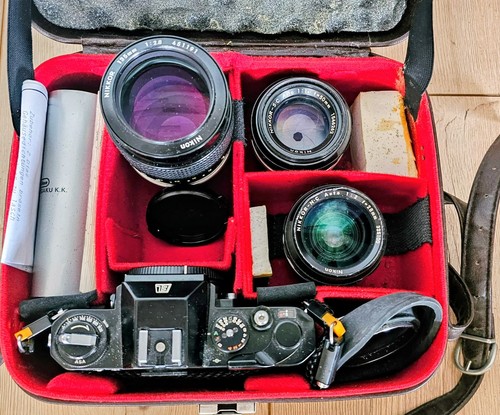 Vintage nikon kamera nikkormat - vintage,