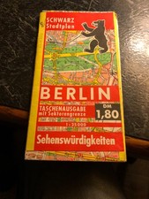 Alter Stadtplan Berlin West