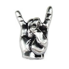 Rockhand Heavy Metal Pin -