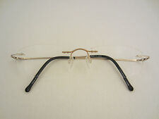 VICENTI 112468 RANDLOSE BRILLE BRILLENGESTELL GESTELL GOLD ZART FEIN DÜNN LEICHT