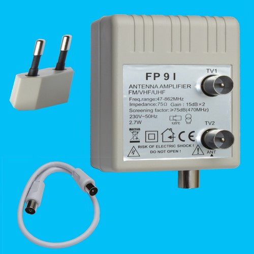 Antennenverstärker 2x15db - antennenverstärker,