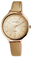 Just Watch Damen Uhr Echtleder