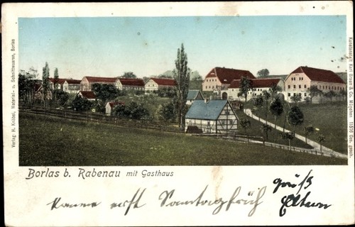 Borlas bei rabenau - ak,