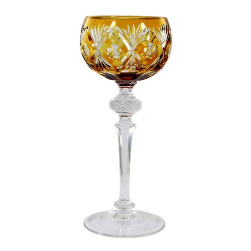 Stängelglas aus farblosem