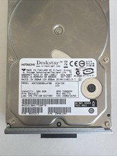 500 GB IDE FESTPLATTE HITACHI DESKSTAR HDS725050KLAT80 3,5 ZOLL 7200RPM  #FP3006