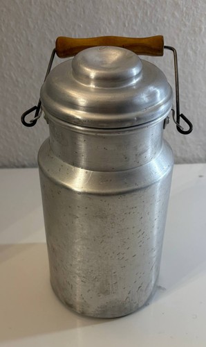 Milchkanne aluminium klein - milchkanne,