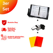 3er Schiedsrichter Set Rote
