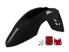 Polisport SM Line Schutzblech Kotflügel Radlauf vorne schwarz Universal SMLine