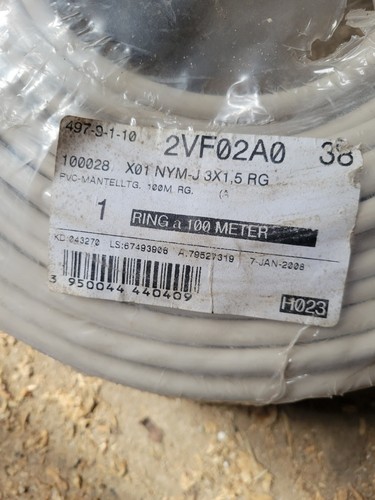 Kabel nym 5 qmm 100m - 3x,