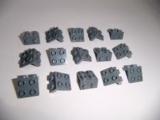 Lego (44728) 15 Winkel 90° 1x2 - 2x2, in dunkelgrau aus 10219 75212 10197 75180