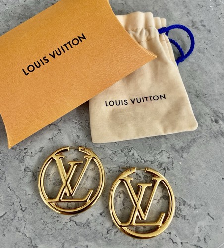 Louis vuitton goldene creolen - vuitton,
