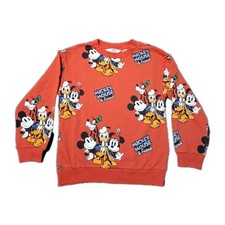 Kinder Mädchen Disney Mickey Mouse Pullover Größe 122/128 H&M 