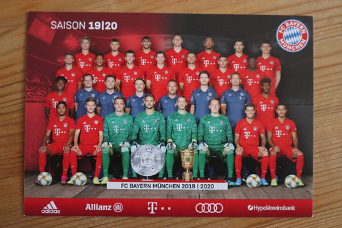 Mannschaftskarte bayern - fc,