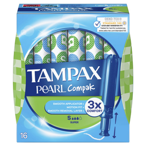 Tampax pearl compak super - tampax,