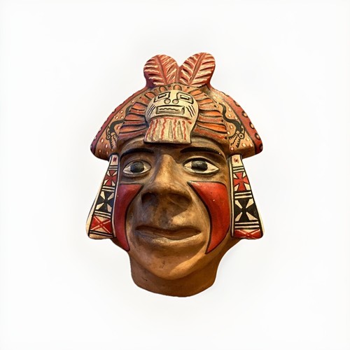 Indianer kopf ton original - indianer,