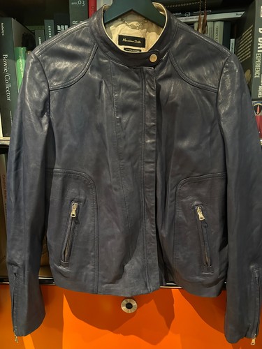 Massimo dutti lederjacke - lederjacke, xl