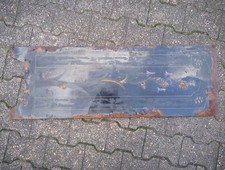 Ofenstrahler Funkenschutz Ofenschild Ofenschirm Hitzeschild Antik Bild Nr. 3