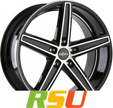 Oxigin 18 Concave black full polish HD 9x20" ET32 LK5 120 ML 76.9 Alufelgen 2...