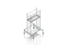 NEU Rollgerüst AH 4,7 m Aluminium Fahrgerüst Alugerüst Rollrüstung Versand 0€