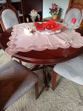 Massiver Mahagoni Esstisch