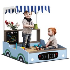 Sandkasten mit Dach, 90 x 108