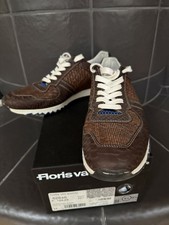 Floris Van Bommel  Herrenschuhe (Sneaker) - Gr. 9 / 43 Braun wie neu 
