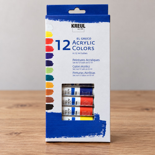 Acrylfarben 12er set kreul - acrylfarben,