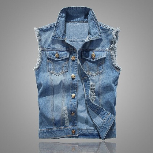 Herren denim westen - herren,