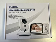 Babyphone VB603 mit Kamera,Video Überwachung mit 3.2" Digital Farb LCD